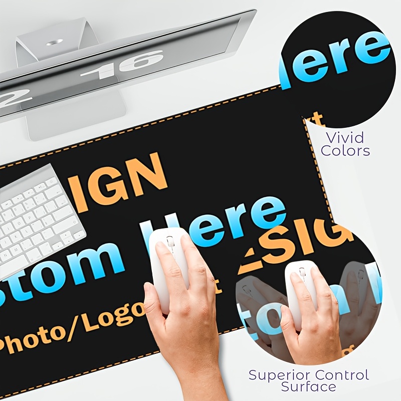 Custom Mouse Pad Personalized  - Home Office Logo 评论和价格