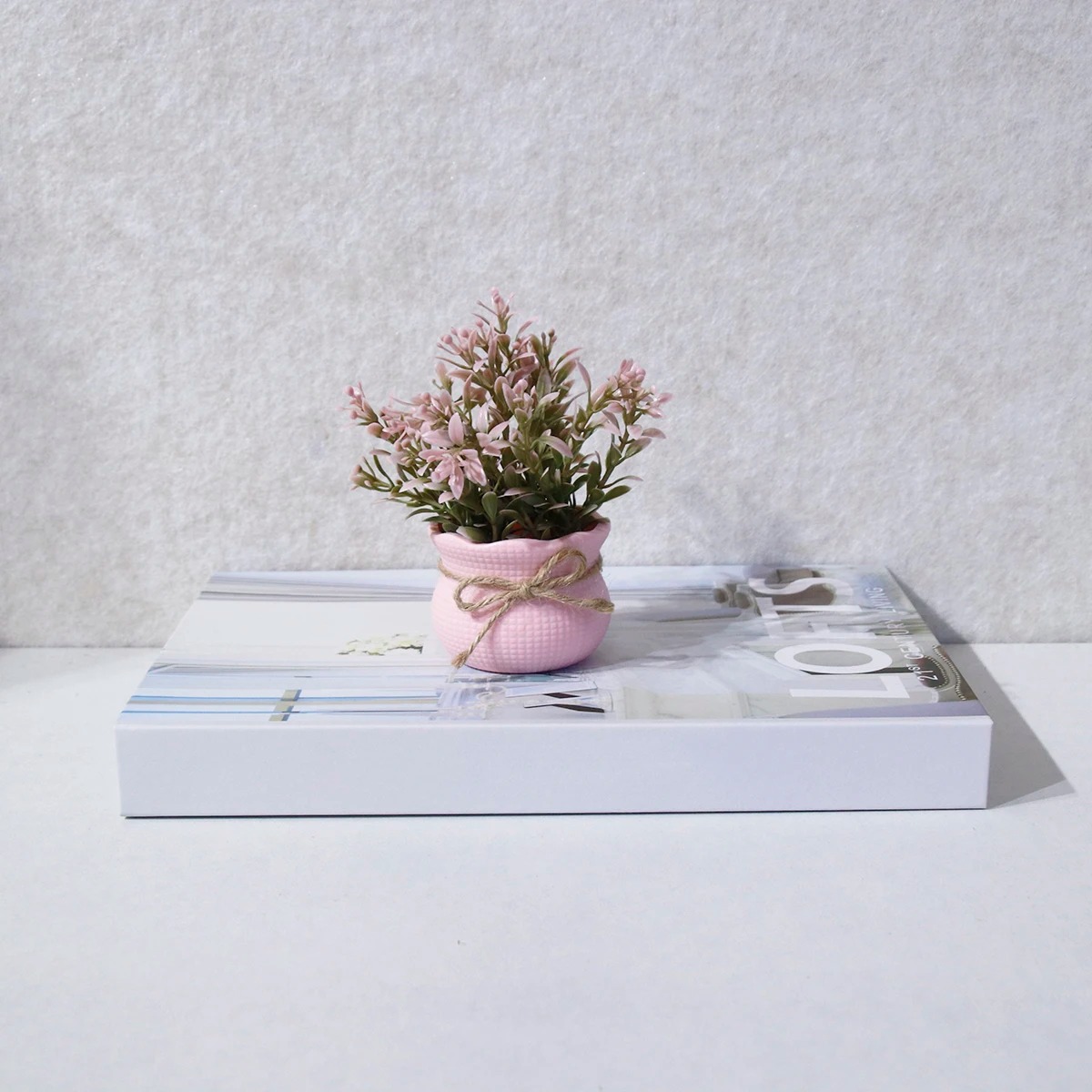 Mini Artificial Pink Series Fl - Home Office Layout 评论和价格