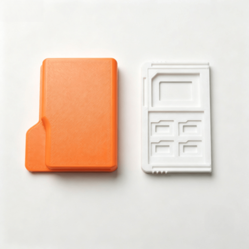 Orange Plastic SD/TF Card Stor - Document Scanner Portable 评论和价格