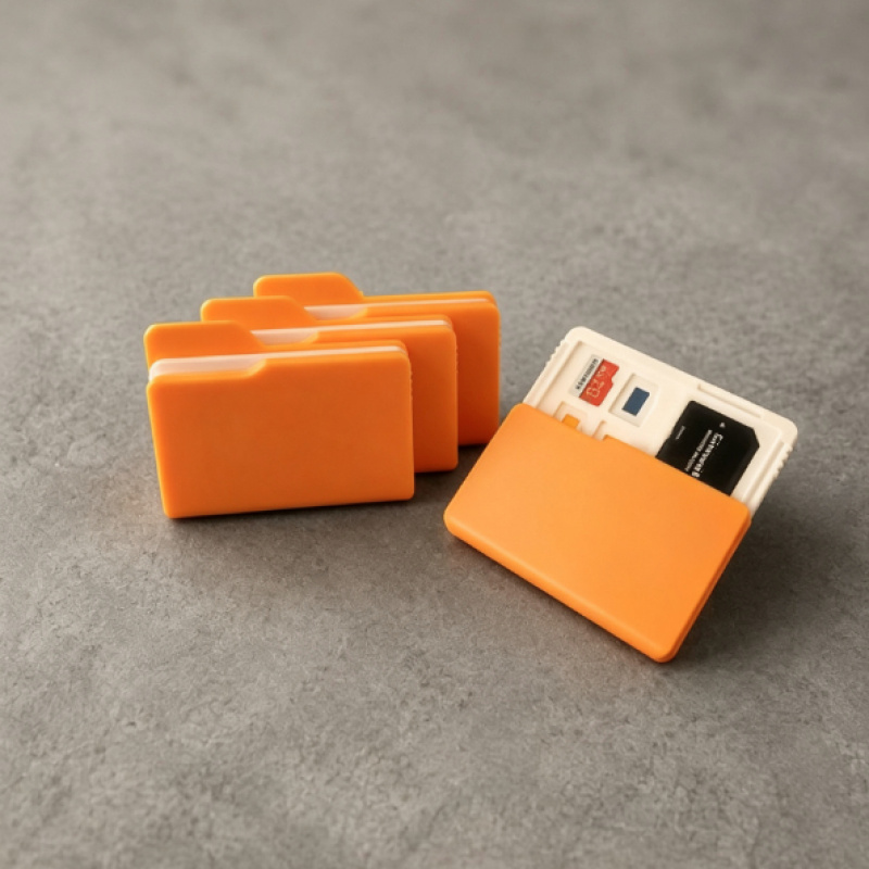 Orange Plastic SD/TF Card Stor - Document Scanner Portable 评论和价格