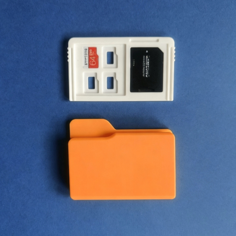 Orange Plastic SD/TF Card Stor - Document Scanner Portable 评论和价格