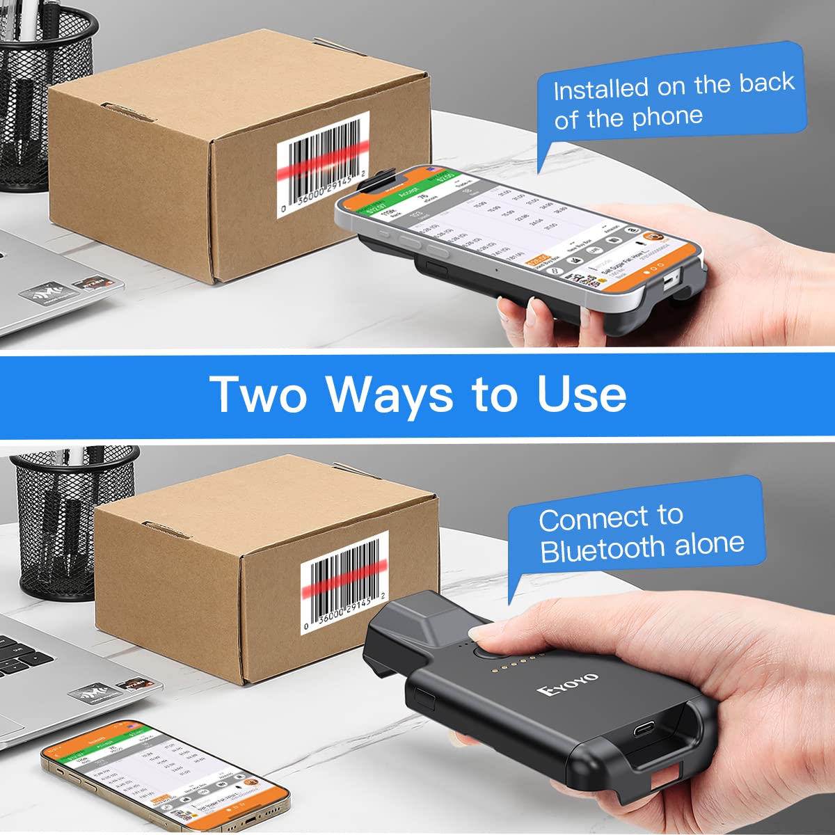 Eyoyo EY-017 Back Clip Bluetoo - Document Scanner Portable 评论和价格