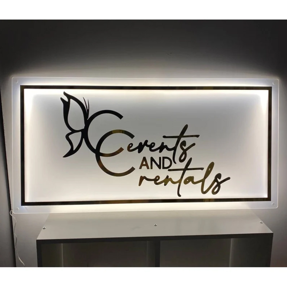 Personalize Business LED Logo  - Home Office Logo 评论和价格