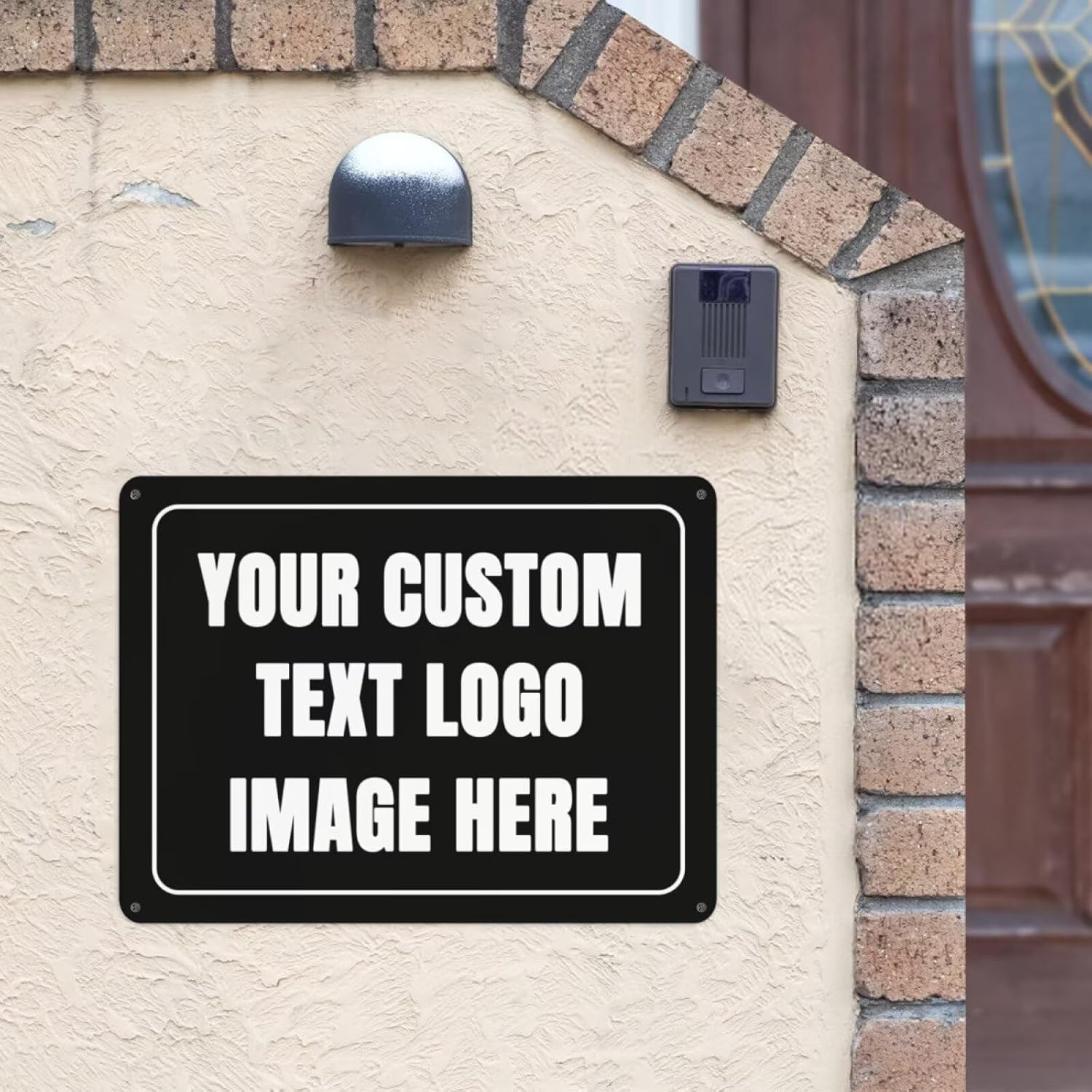Custom Sign Personalized Metal - Home Office Logo 评论和价格