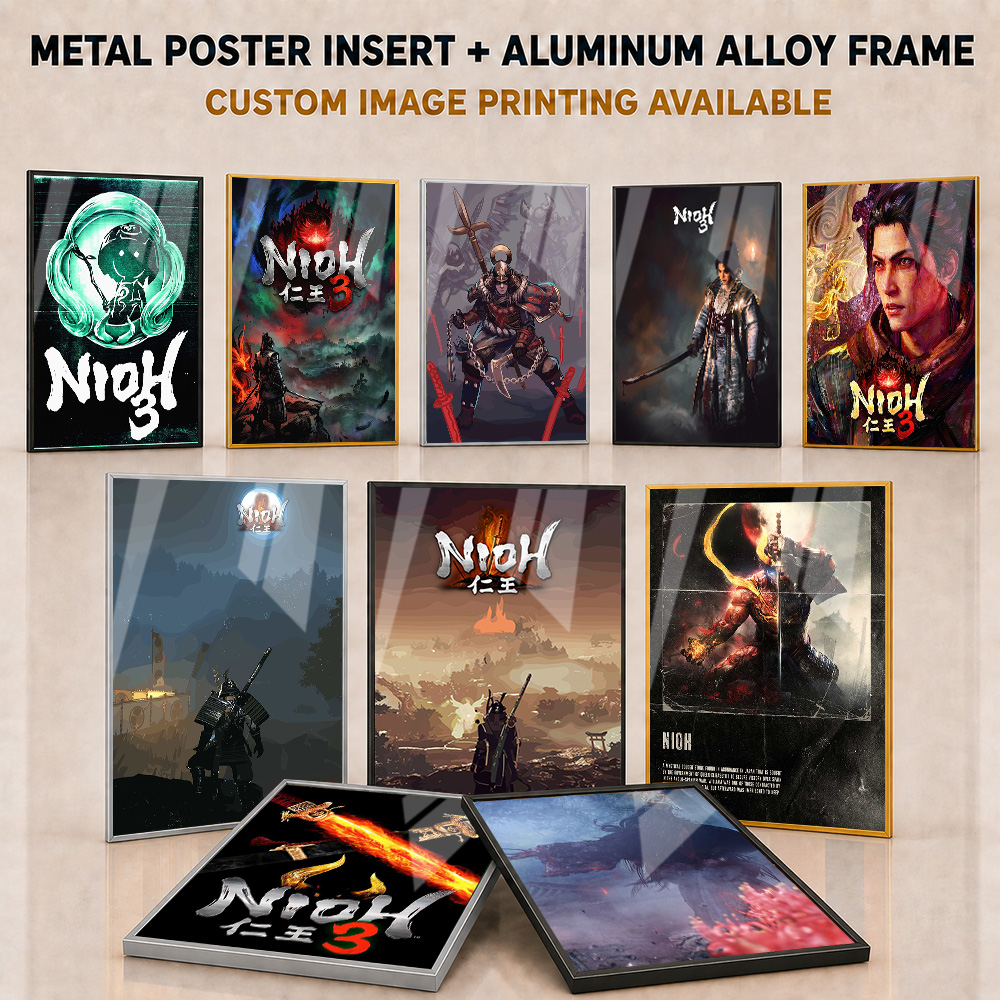 Nioh Metal Posters With Alumin - Home Office Room Inspiration 评论和价格