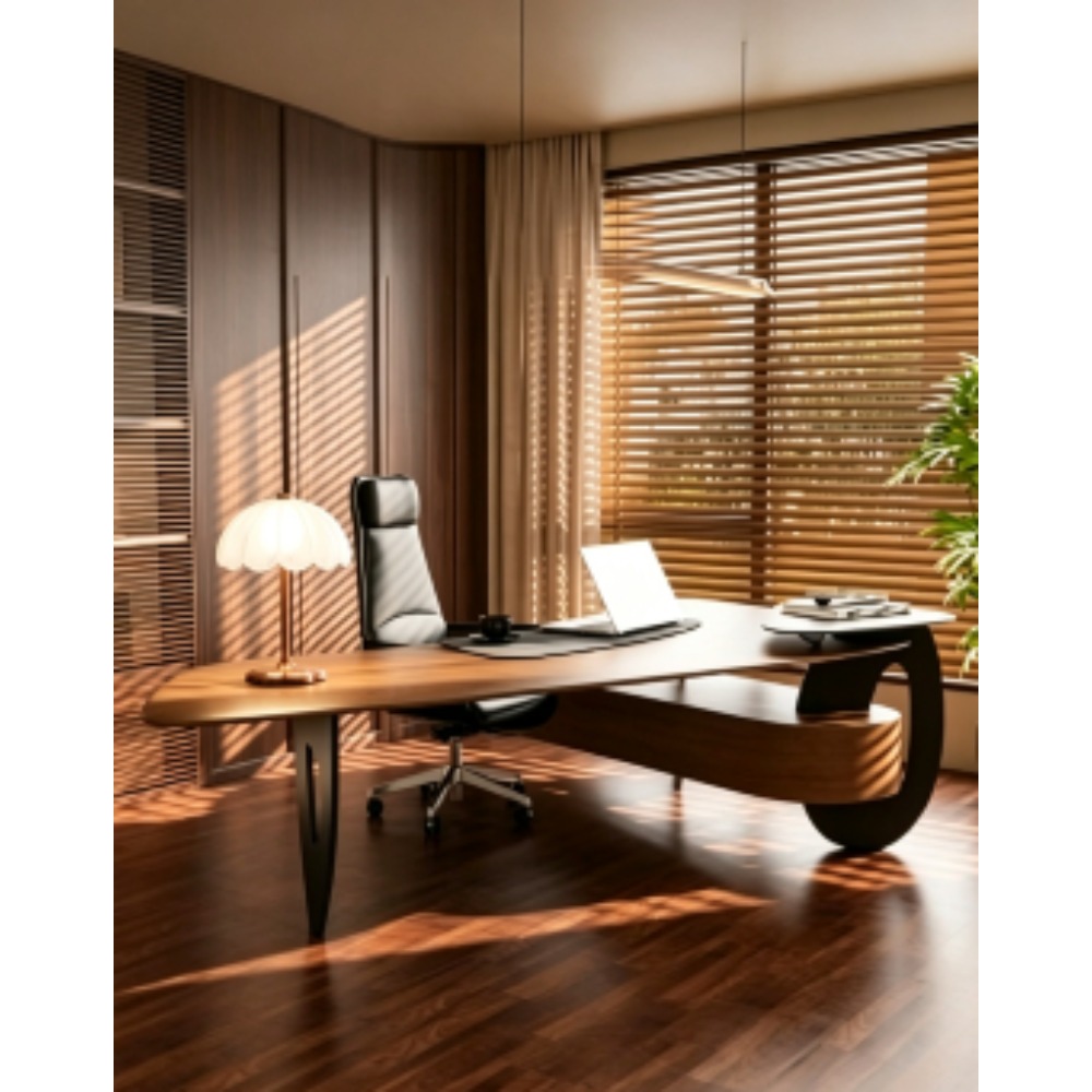 Premium Pine Wood Executive De - Home Office Work Table 评论和价格