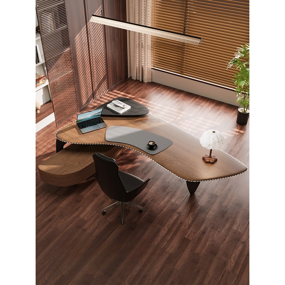 Premium Pine Wood Executive De - Home Office Work Table 评论和价格