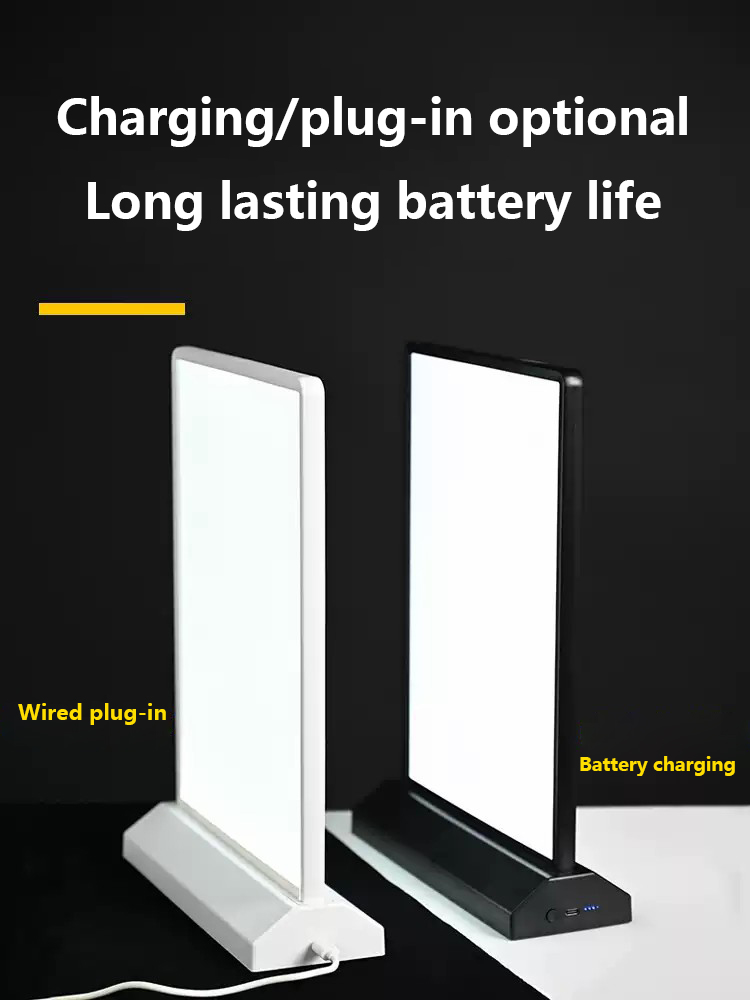 Rechargeable A4 Desktop Advert - Document Holder Stand 评论和价格