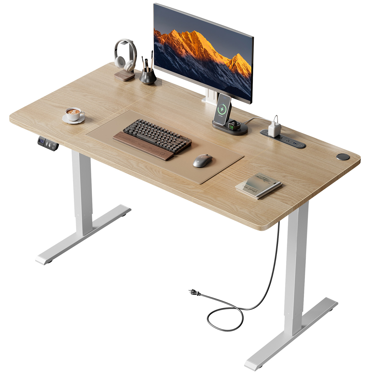NEBMAAX Desk Height Adjustable - Home Office Work Table 评论和价格